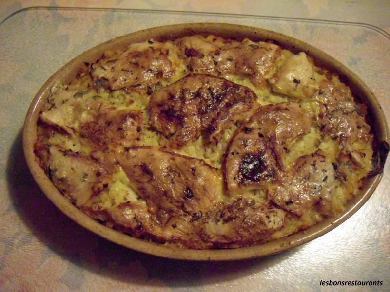 Gratin de Pommes de Terre  la Fourme d\'Ambert