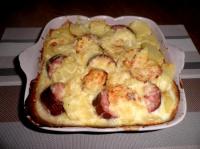 Gratin de Pommes de Terre et Saucisse de Morteau au Comt