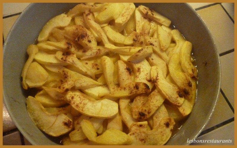 Gratin de pommes et de poires