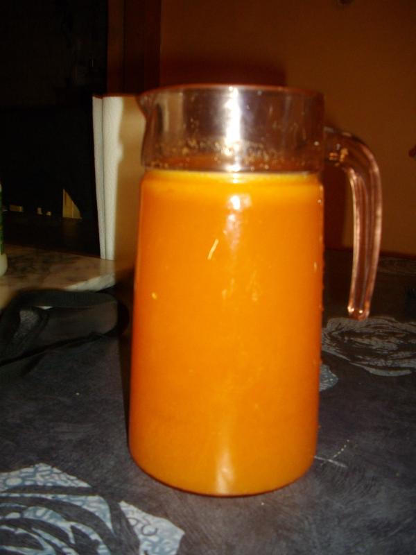 Jus d\'orange maison