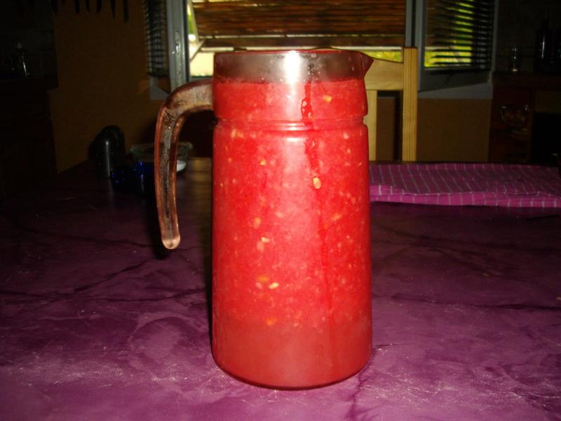 Jus de Pastque aux Fraises