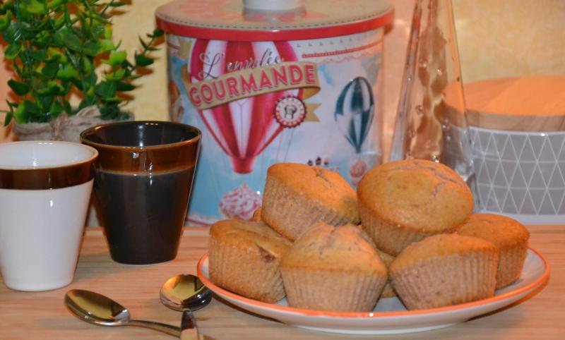 Muffins à la crème de marrons (La Guillaumette)