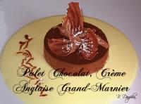 Palet Chocolat, Crème Anglaise au Grand-Marnier