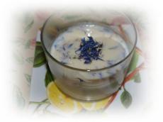 Panacotta aux Fleurs de Bleuets