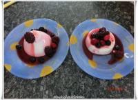 Panacotta aux Fruits Rouges