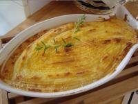 Parmentier de Poulet  la Fondue de Poireaux