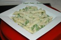 Penne Rigate au Mascarpone et Petits Pois