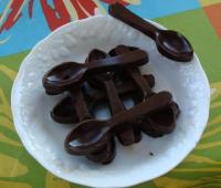 Petites cuillres en chocolat