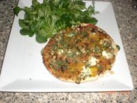 Pizza Aubergine et Poivron