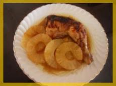 Poulet  l\'Ananas