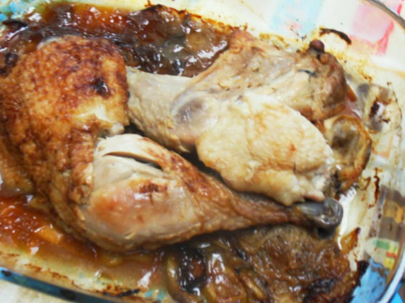 Poulet aux Oignons et aux Citrons