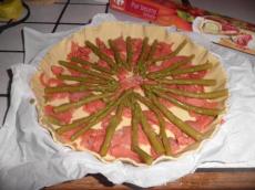 Quiche aux Asperges et Saumon