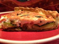 Quiche Courgettes, Feta et Tomates Sches