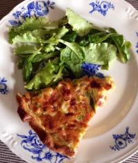 Quiche Poireaux, Lardons et Epices