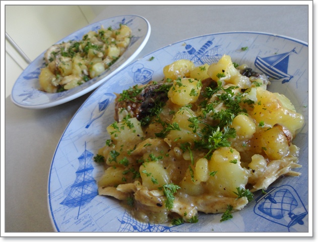 Ragot de Poulet aux Pommes de Terre 