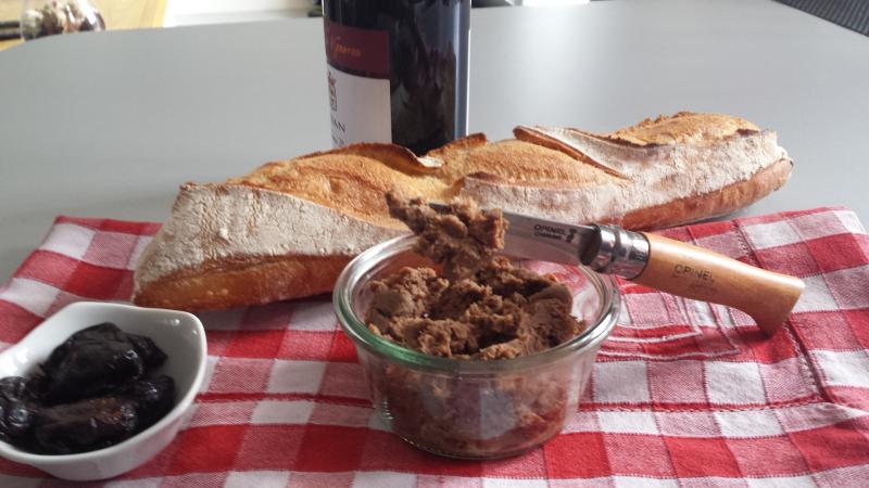 Rillettes de canard express aux pruneaux