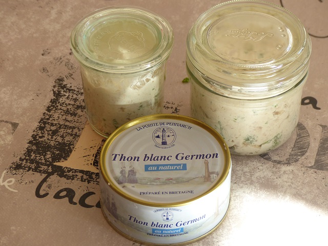 Rillettes de thon au persil