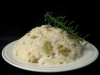 Risotto aux Fves et Petits Pois Frais