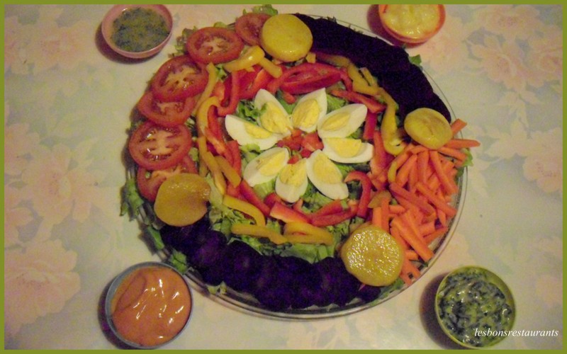 Salade d\'hiver multicolore