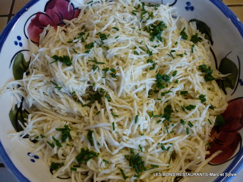 Salade de cleri au roquefort