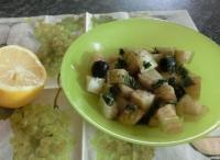 Salade de Concombre et d\'Olives Noires