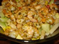 Salade de Crevettes et Concombres