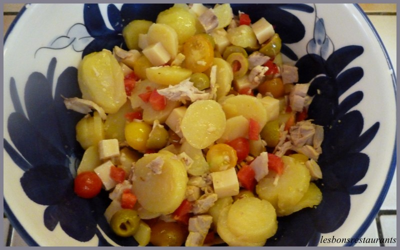 Salade de Pommes de Terre et Tomates Cerises