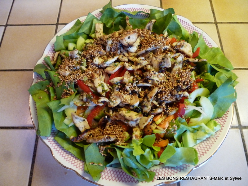 Salade de poulet tha