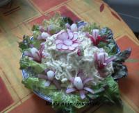 Salade de Radis noir en Rémoulade