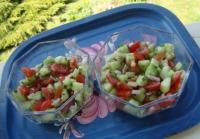 Salade de Tomates et Concombre