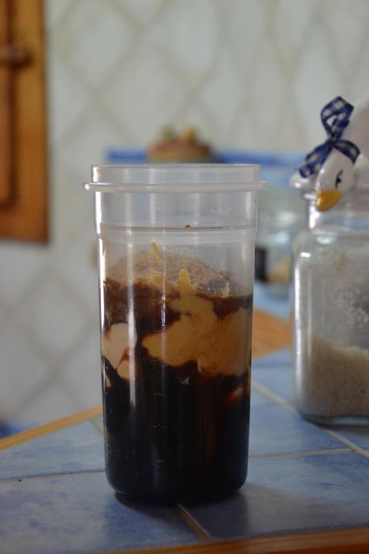 Sauce vinaigrette au bouillon de lgumes