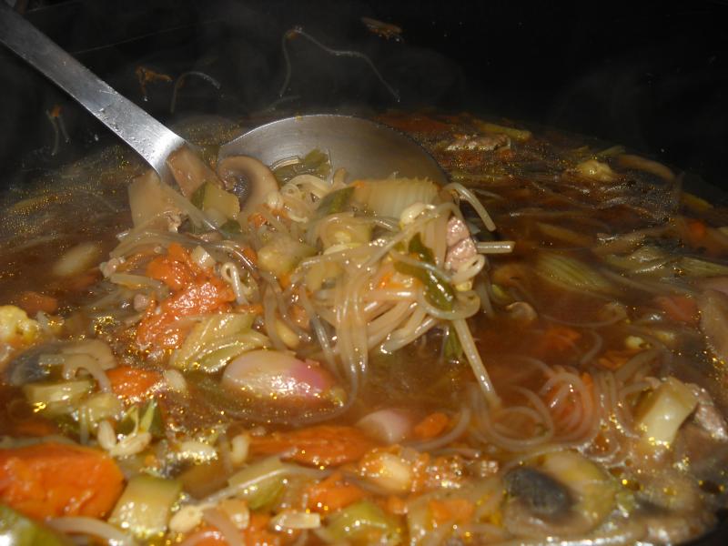 Soupe au Boeuf faon Chinoise (sans gluten)