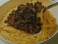 Spaghettis à la Sauce Piquante