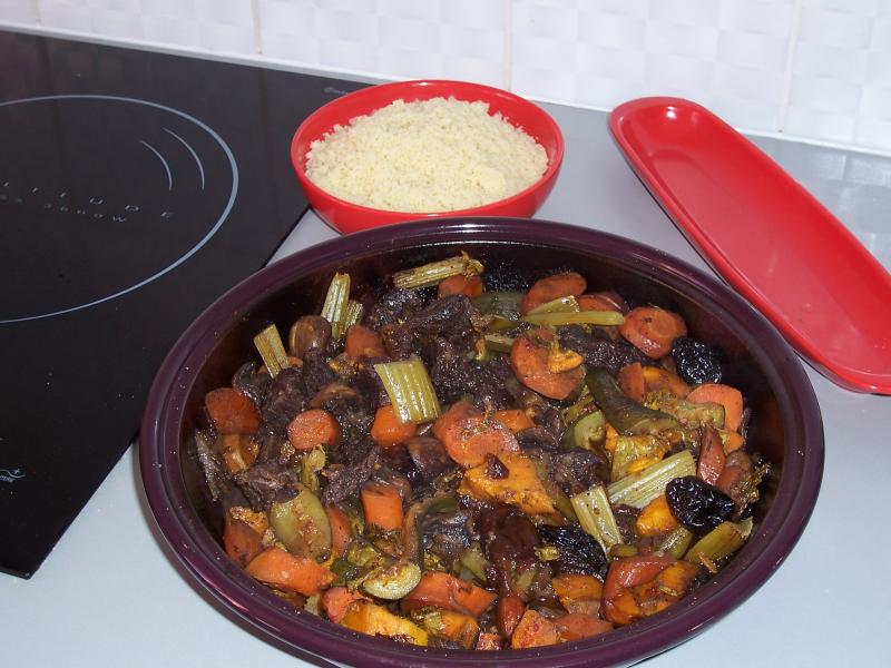 Tajine de Boeuf aux Pruneaux