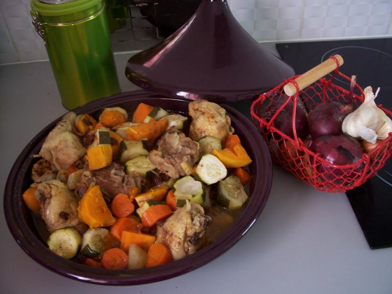 Tajine de Poulet et d\'Agneau