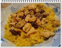 Tajine Express au Poulet et Raisins Secs