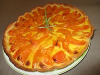 Tarte abricots et romarin