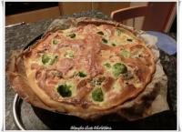 Tarte au Bacon, Saint-Agur et Brocoli