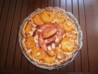 Tarte aux Abricots et Brugnons