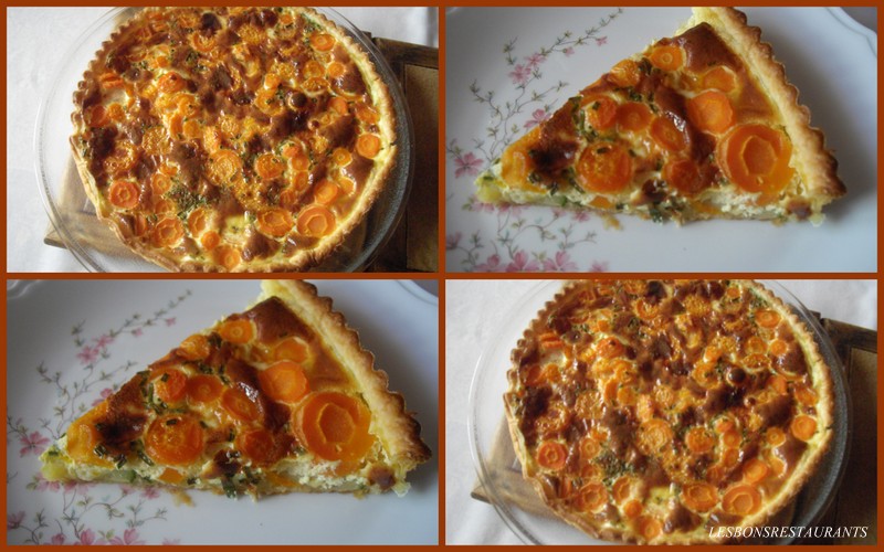 Tarte aux Courgettes et aux Carottes