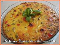 Tarte aux Lgumes du Soleil sans Pte