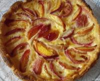 Tarte aux Pches et Nectarines