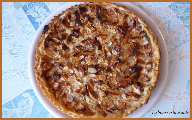 Tarte aux Pommes, Amandes et Cannelle