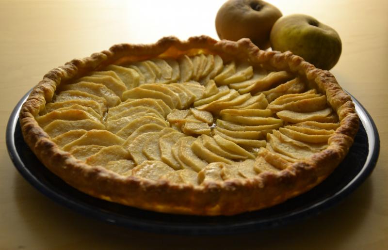 Tarte aux Pommes au Caramel de Miel