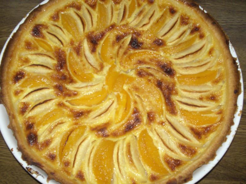 Tarte aux Pommes et Pches