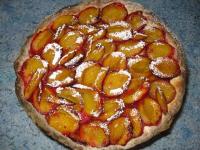 Tarte aux Prunes avec Pte leve