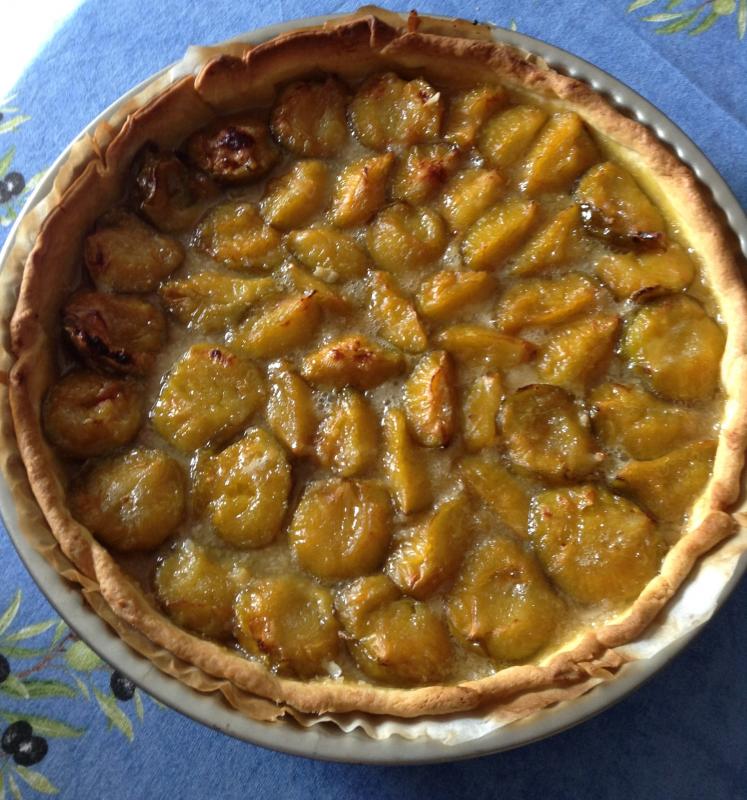 Tarte aux Reine-Claude