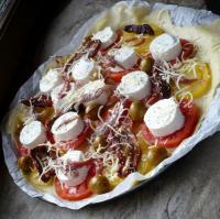 Tarte Chvre et Tomates