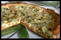 Tarte de Carottes et Courgette  la Moutarde