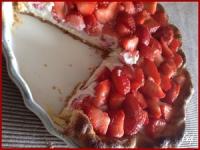 Tarte fraises et mascarpone